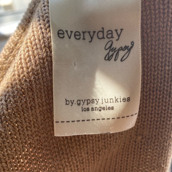 Brown Boho Sweater - Picture 3 of 3